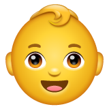 Whatsapp baby emoji image