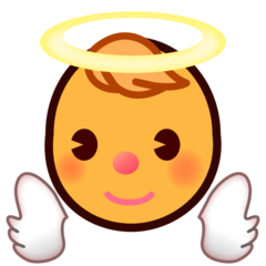 Emojidex baby angel emoji image