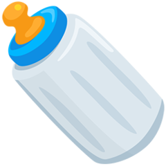 Facebook Messenger baby bottle emoji image