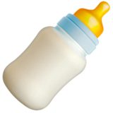 IOS/Apple baby bottle emoji image