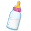 LG baby bottle emoji image