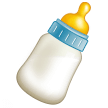 Samsung baby bottle emoji image