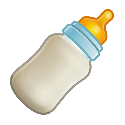 Telegram baby bottle emoji image