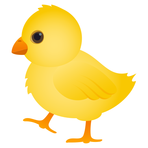 JoyPixels baby chick emoji image