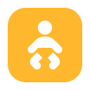 Toss baby symbol emoji image