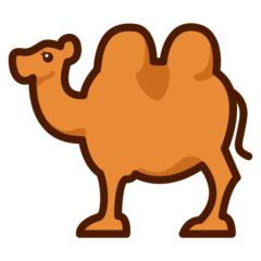 Emojidex bactrian camel emoji image