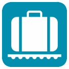 HTC baggage claim emoji image