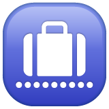 Whatsapp baggage claim emoji image