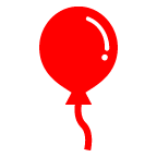 au by KDDI balloon emoji image