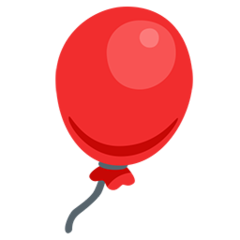 Facebook Messenger balloon emoji image