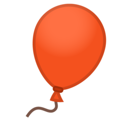 Google balloon emoji image