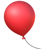 IOS/Apple balloon emoji image