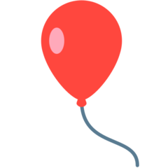 Mozilla balloon emoji image