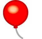 SoftBank balloon emoji image