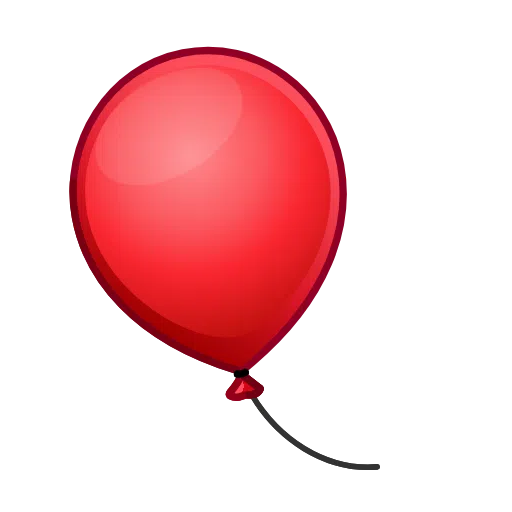 Telegram balloon emoji image