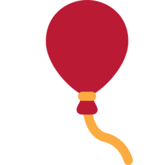Twitter balloon emoji image