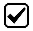 SoftBank ballot box with check emoji image