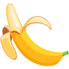 Facebook Messenger banana emoji image