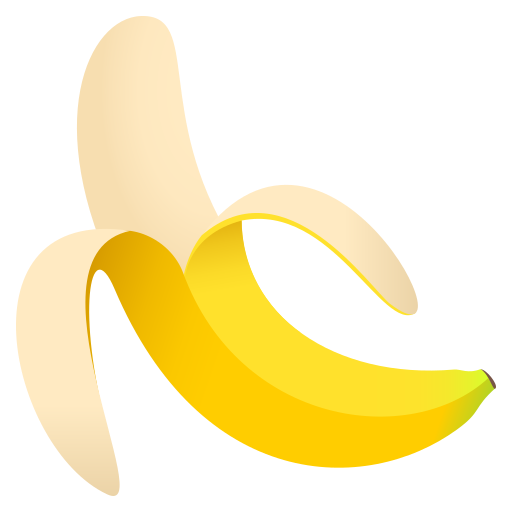 JoyPixels banana emoji image