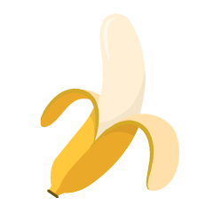 Skype banana emoji image
