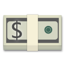 LG banknote with dollar sign emoji image