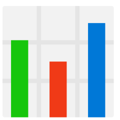 Skype bar chart emoji image