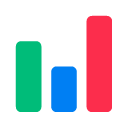 Toss bar chart emoji image
