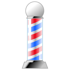 Emojidex barber pole emoji image