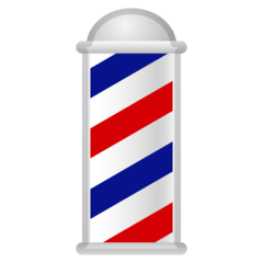 Google barber pole emoji image