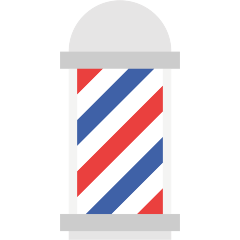 Skype barber pole emoji image