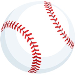 Facebook Messenger baseball emoji image