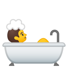 Google bath emoji image