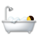 LG bath emoji image