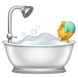 Whatsapp bath emoji image
