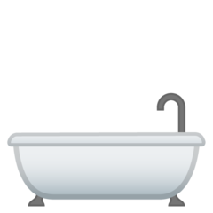 Google bathtub emoji image