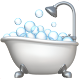 IOS/Apple bathtub emoji image