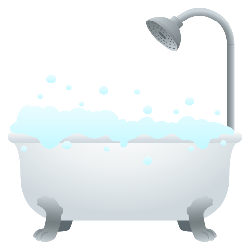 JoyPixels bathtub emoji image