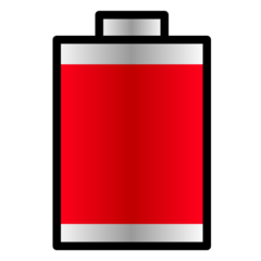 Emojidex battery emoji image