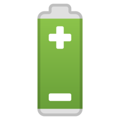 Google battery emoji image