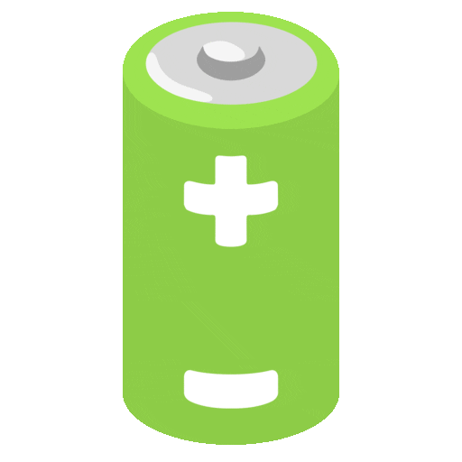 Noto Emoji Animation battery emoji image