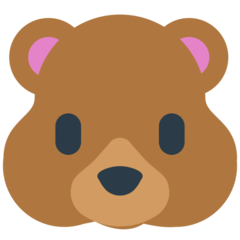 Mozilla bear face emoji image