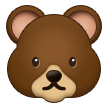 Samsung bear face emoji image