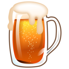 Emojidex beer mug emoji image