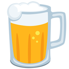 Facebook Messenger beer mug emoji image