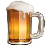 IOS/Apple beer mug emoji image