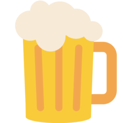 Mozilla beer mug emoji image