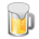 Sony Playstation beer mug emoji image