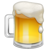 Whatsapp beer mug emoji image