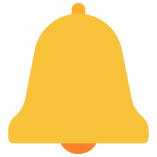 Microsoft bell emoji image