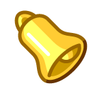 SoftBank bell emoji image